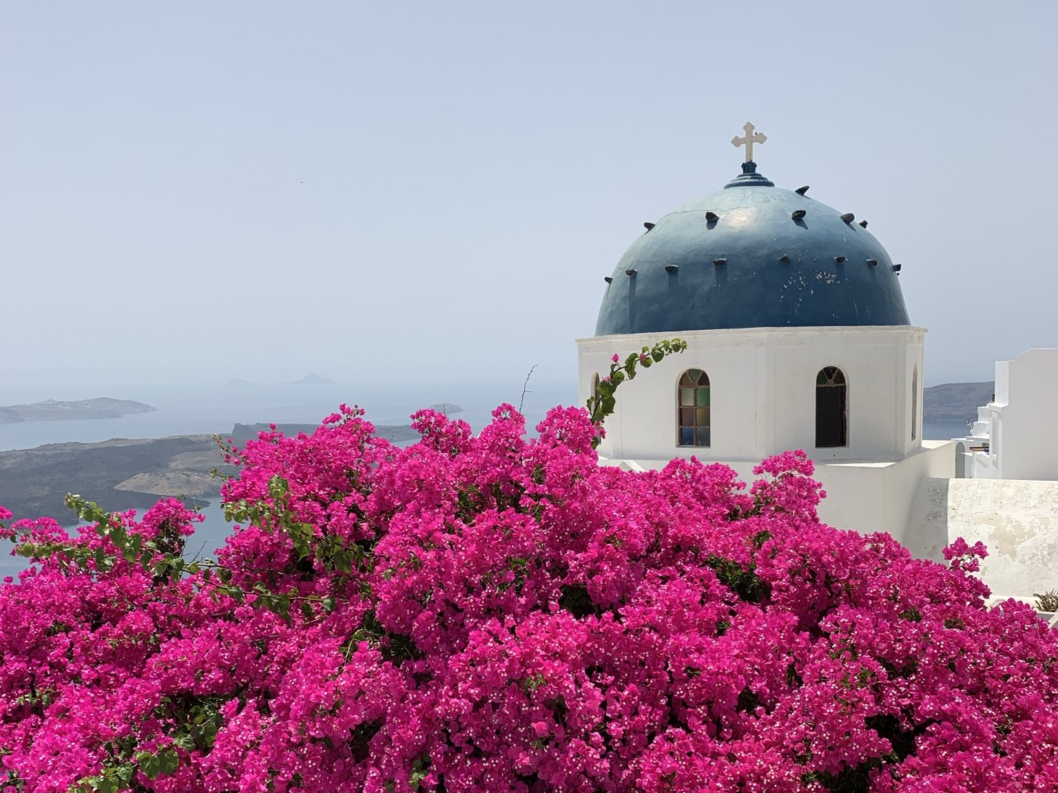 The 5 Must-Visit Blue Dome Churches in Santorini – Santorini-Shore ...